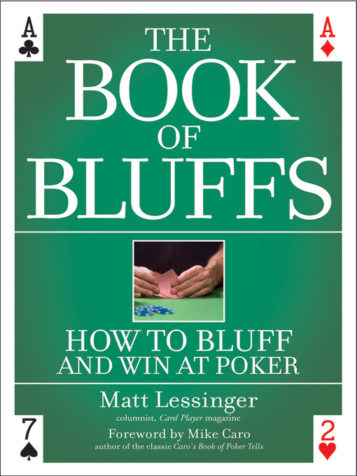Title details for The Book of Bluffs by Mr. Matt Lessinger - Wait list